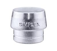 Halder 3209060 60 mm EH 3209 Aluminium "Simlpex" Soft-Face Mallet Head - Multi-Colour