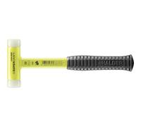Halder Mallet Supercraft 3377130 - Soft-face, Break-Proof Steel Tube Handle, 30 mm, Yellow