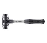 Halder 3702040 "Simplex" Rubber Soft-Face Mallet with Fibre-Glass Handle, Multi-Colour, 40 mm