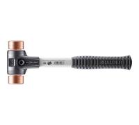 Halder 3704040 "Simplex" Copper Soft-Face Mallet with Fibre-Glass Handle, Multi-Colour, 40 mm