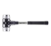 Halder 3709060 "Simplex" Soft Metal Soft-Face Mallet with Fibre-Glass Handle, Multi-Colour, 60 mm