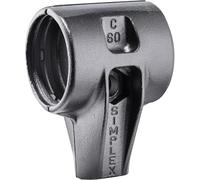 Halder 3711060 Reinforced Cast Steel Housing for Soft-Face Mallet, Multi-Colour, 60 mm