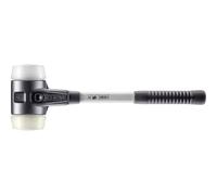 Halder 3778080 Superplastic/Nylon Mallet with Fibre-Glass Handle, Multi-Colour, 80 mm