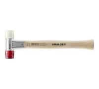 Halder 3968.025 BASEPLEX Soft-Face Hammer Hard Inserts 215g 270mm
