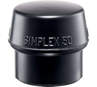Halder Black Rubber Insert For Simplex Mallets 60Mm HA3202060