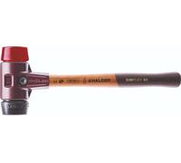 Halder HA3026040 Simplex Mallet With Steel Housing Black Rubber + Red Plastic Inserts 40Mm