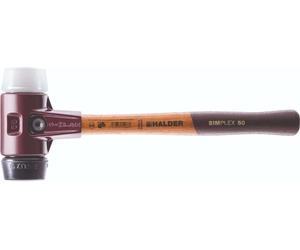 Halder HA3027081 Supercraft Sledge Hammer With Black Rubber + Red Plastic Inserts 80Mm