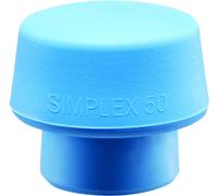 Halder HA3201051 Tpe-Soft (Blue) Non Marking Oversized Insert For Simplex Mallets 50Mm