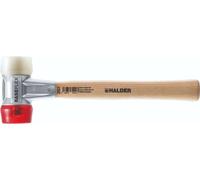 Halder HA3968040 Baseplex Soft Face Mallet Zinc Die Cast Housing Wooden Handle 40Mm