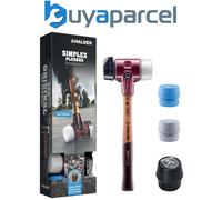 Halder Simplex Mallet Plusbox D60 60mm Stand Up Function and x4 Inserts 3027.260