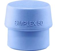 Halder SIMPLEX Replacement Head Soft TPE-65 Shore A Blue 90g 3201.050