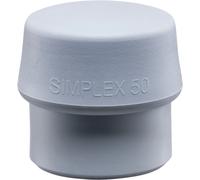 Halder Tpe Mid Grey Non Marking Insert For Simplex Mallet 40Mm HA3203040