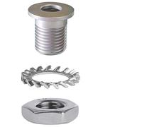 HALDER Unisex - Adult Push & Go Bushing Rear Shaft Blank, Diameter 6 x 1/23 mm