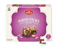 Haldiram Indian Sweets 300g Popular Indian Sweets For Every Occasions Rich Flavour/Dessert/Sweet Gifts/Festival/Celebrations Boxed Treatz (300g, Habshi Halwa)