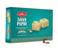 Haldiram Indian Sweets Soan Papdi 250g-500g Popular Indian Sweet For Every Occasions Rich Flavour/Dessert/Sweet Gifts/Festival/Celebrations Boxed Treatz (500g, Soan Papdi)