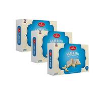 Haldiram Kaju Katli 300g (Pack of 3) - Indian Sweet - Smooth and Creamy Diamond Shaped - Made with Cashew and Sugar