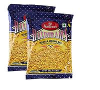 Haldiram Masala Moong Dal 200g (Pack of 2) - Crispy and Crunchy - Good Tea Time Snack - No Added Preservatives - Tasty and Light Snack