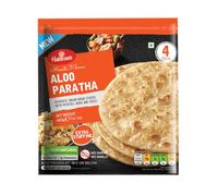 Haldiram-'S Aloo Paratha 400g Authentic Indian Stuffed Bread Ready to Eat Delicious Potato Filled Paratha Soft and Flavourful Flatbread Easy to Heat and Serve Pack of 1