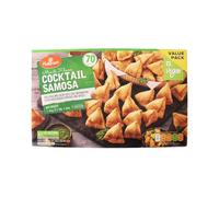Haldiram-'S Cocktail Samosa 1.4kg Crispy Mini Samosas Perfect Indian Snack Authentic Spiced Potato Filling Tea Time Snack Ready to Eat Snack Pack of 1