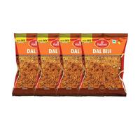 Haldiram-s Dal Biji 200g Sweet and Spicy Snacks Treat for Every Occasions Crispy and Crunchy Authentic Taste Indian Savouries Product from India Pack of 4