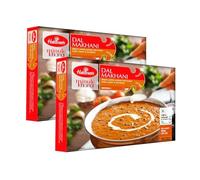 Haldiram-'S Dal Makhani 283g Ready to Eat Authentic Indian Curry Rich Creamy Black Lentil Gravy Traditional Punjabi Style Delicious Flavour Pack of 2