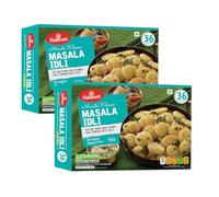 Haldiram'-S Masala Idli 256g Ready to Eat South Indian Style Spiced Idli with Authentic Indian Flavours Soft Steamed Rice Cakes Product From India Pack of 2