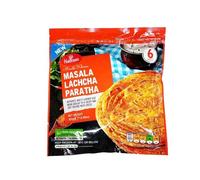 Haldiram-'S Masala Lacha Paratha 300g Delicious Flaky Layered Indian Bread Ready to Eat Authentic Taste of India Made with Wheat and Spices Crispy and Soft Texture Just Heat and Serve Pack of 1