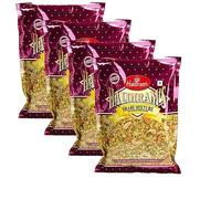 Haldiram’s Savory Snacks - Easy to Carry Anywhere - Crispy, Crunchy & Spicy - Delicious Indian Namkeen Snacks - Made With Authentic Taste - Enjoy At Tea Time (Haldiram Shahi Mixture, Pack of 4)