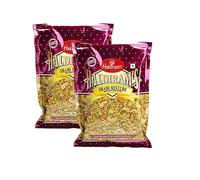 Haldiram’s Savory Snacks - Easy to Carry Anywhere - Crispy, Crunchy & Spicy - Delicious Indian Namkeen Snacks - Made With Authentic Taste - Enjoy At Tea Time (Haldiram Shahi Mixture, Pack of 2)