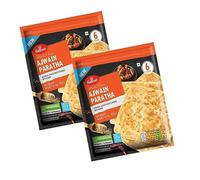 Haldiram's Ajwain Paratha | Minute Khana | 6 Pieces | Authentic Layered Bread Flavoured With Ajwain | Frozen | Indian Origin | 360g (Pack of 2)