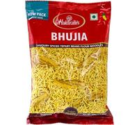 Haldiram's Bhujia Masala 200G (Pack of 6) | Crunchy & Spicy Gram Flour Snacks | Authentic Indian Namkeen