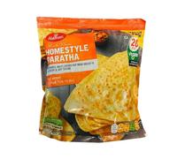 Haldiram's Homestyle Paratha, Authentic Multi-Layered Flat Bread Grilled to a Crispy and soft texture, No Preservatives, Indian Origin - 1.2kg (Pack of 1)