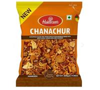 Haldiram's Indian Snacks Collection, Multi-Variety Assorted Namkeen, Traditional Savoury Snacks Mix, 200g pack of 1 (Pack of 1, Chanachur)