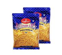 Haldiram's Masala Moong Dal | 200G | Crispy and Crunchy | Tea Time Snack | Tasty and Light Snack | Indian Snack | Indian Origin (Pack of 2)
