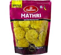 Haldiram's Mathri 200g (Pack of 2) | Traditional Indian Snack | Crispy & Flaky | Perfect Tea-Time Snack