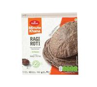 Haldiram's Minute Khana Ragi Roti - 360g, Authentic Indian Flatbread, Easy-to-Prepare, No Artificial Preservatives, Product from India Multiple Pack (Pack of 1)