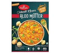 Haldiram's Minute Khana - Ready to Eat Aloo Mutter - 300g (Pack of 10) | Delicious and Convenient Indian Cuisine | Savor the Authentic Taste of Indian Cuisine