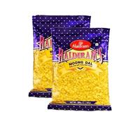Haldiram'S Moong Dal 200g Authentic Indian Snack Crunchy Spiced Lentil Delight Perfect For Tea Time Snack Pack of 2