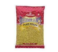 Haldiram'S Plain Bhujia 200g Authentic Indian Savoury Snack Crispy Crunchy Besan Namkeen Perfect Tea Time Snack Pack of 2