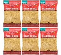Haldiram's Plain Bhujia - 200g (Pack of 6) | Authentic Indian Snack | Crispy Gram Flour Sev | Perfect Tea-Time Savory