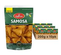 Haldirams Samosa 200g, Indian Snacks & Savouries - Namkeen - (Pack of 10)