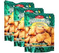 Haldiram's | Samosa | 200g | Tea Time Snacks | Cunchy | Indian Origin | Indian Snack (Pack of 3)