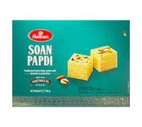 Haldiram's Soan Papdi - 250g | Indian Dessert | Traditional Sweet Treat | Perfect for Festive Occasions & Gifting | Delightful Texture