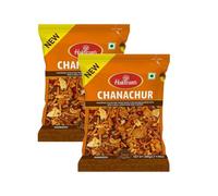 Haldiram'S Sweet & Spicy snacks, Treat for Every Occasions, Crispy and Crunchy, Authentic Taste, Indian Savouries, Multiple Pack 200g (CHANA CHUR, PACK OF 2)