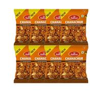 Haldiram'S Sweet & Spicy snacks, Treat for Every Occasions, Crispy and Crunchy, Authentic Taste, Indian Savouries, Multiple Pack 200g (CHANA CHUR, PACK OF 8)