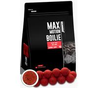 Haldorado MAX MOTION Carp Fishing Boilie Long Life, 20 mm - Big Fish, Red, 800g, Suitable to use for 48-72 hours