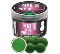Haldorádó Max Motion Pop Up Boilies - Green Force Flavour - Durable Floating Hookbaits for Carp Fishing - Mixed 16mm & 20mm Sizes - High Attraction specimen Bait