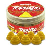 Haldorado Tornado Smoke Pop Up XL, Champion Corn Flavour, 15mm, 30g, Floating Fishing Bait