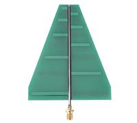 Halearo 1.35-9.5GHz Log Periodic UWB Ultra Wideband 5-6dBi Gain SMA Directional Line Polarization for Industrial Signal Detection