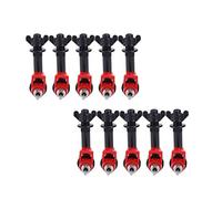 Halearo 10Pcs Durable Rabbit Nipple Drinker Feeder for Modern Farms Biting Water Supply System for Rabbits, Chickens, Ducks, Geese 5.6x5.5x2cm